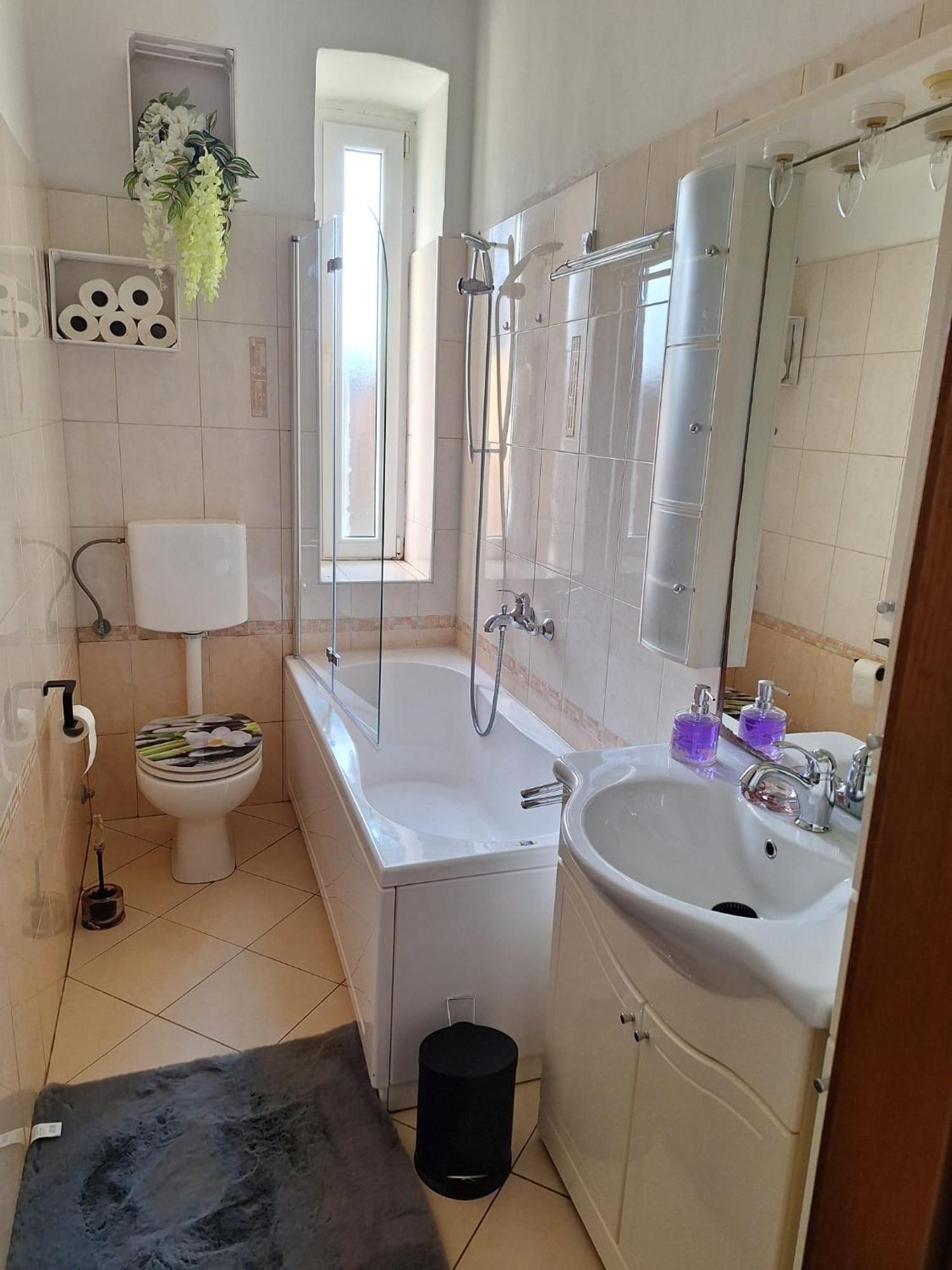 Apartment Lorena S Terasom -prizemlje-eg-pianterreno With Garden